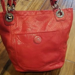 Coach Coral tote